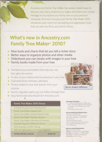 Family Tree Maker 2010 Deluxe w/ Guides