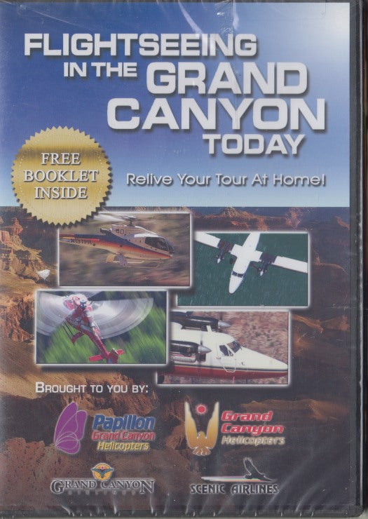 Flightseeing In The Grand Canyon Today w/ Booklet - NeverDieMedia