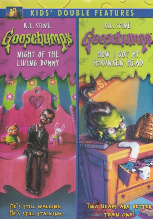 R.L. Stine Goosebumps: Night Of The Living Dummy / How I Got My Shrunken Head 2-Disc Set