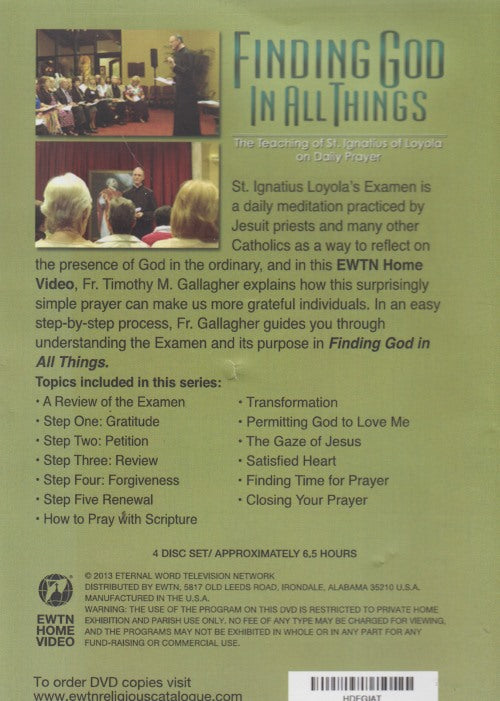 Finding God In All Things: The Teaching Of St. Ignatius Of Loyola On D ...