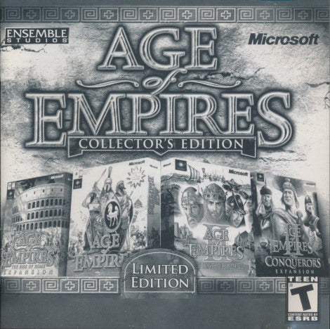 Age Of Empires Limited Collector's 3-Disc Set