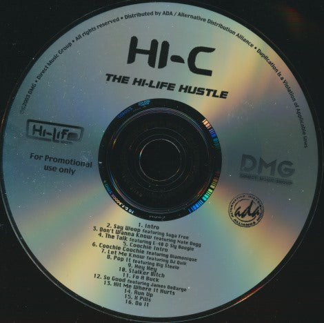 Hi-C: The Hi-Life Hustle Excerpts Promo w/ No Artwork