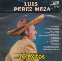 Luis Perez Meza: 16 Exitos w/ Water Damaged Artwork