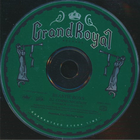 Beastie Boys: Ill Communication In Store Play Clean Promo w/ Back Artwork