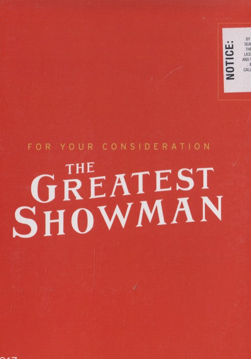 The Greatest Showman FYC