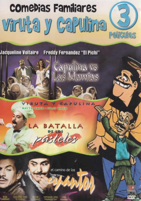 Viruta Y Capulina: 3 Peliculas