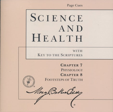 Science And Health With Key To The Scriptures: Chapter 7 & 8: Physiology & Footsteps Of Truth A/B 3-Disc Set