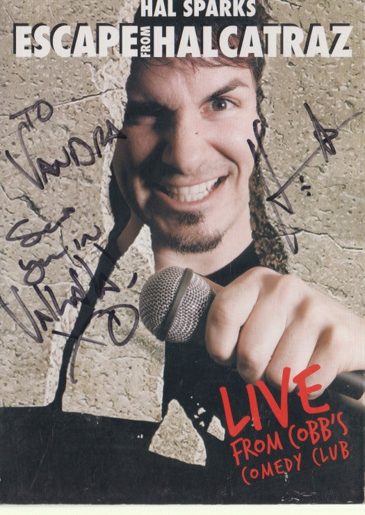 Hal Sparks: Escape From Halcatraz: Live From Cobb's Comedy Club Signed
