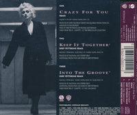 Madonna: Crazy For You 3-Track Maxi-Single
