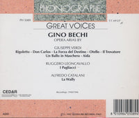 Gino Bechi: Great Voices: Opera Arias