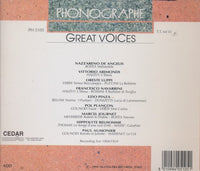 Great Basses: The Acoustic Period In Italy & France (1904-1924)