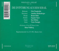 Wolfgang A. Mozart: Die Entfuhrung Aus Dem Serail 2-Disc Set