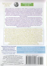 New Testament Scholarship As We End One Century And Open Another 4-Disc Set