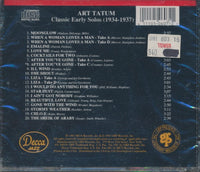 Art Tatum: Classic Early Solos (1934-1937) w/ Cracked Case