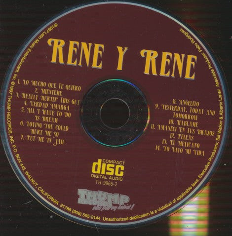 Rene Y Rene: Rene Y Rene w/ No Artwork