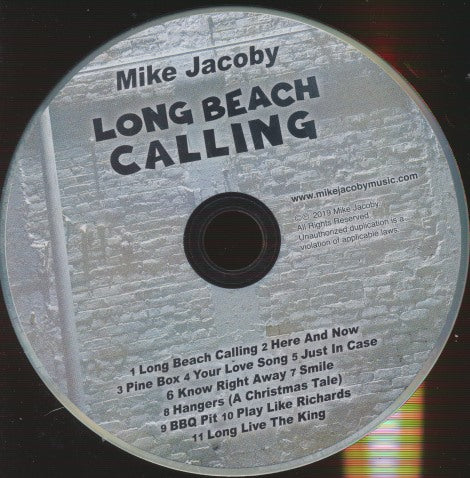 Mike Jacoby: Long Beach Calling w/ No Artwork