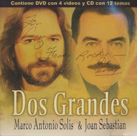 Marco Antonio Solis & Joan Sebastian: Dos Grandes 2-Disc Set w/ Writing On Artwork