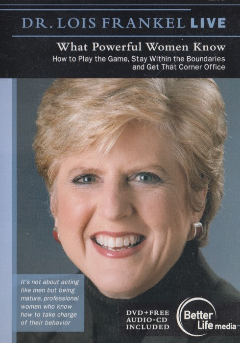Dr. Lois Frankel Live: What Powerful Women Know 1-Disc Set