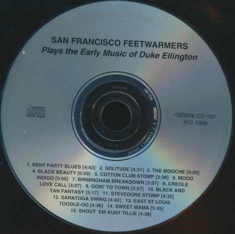 San Francisco Feetwarmers: Plays The Early Music Of Duke Ellington w/ No Artwork