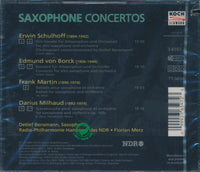 Detlef Bensmann: Saxophone Concertos w/ Saw Mark