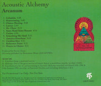 Acoustic Alchemy: Arcanum Promo w/ Back Artwork