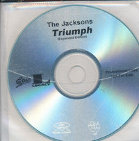 The Jacksons: Triumph (Expanded Edition) Advance Promo w/ Front Artwork
