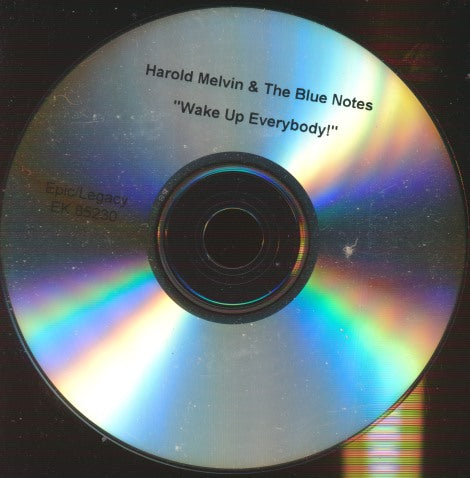 Harold Melvin & The Blue Notes: Wake Up Everybody! Promo w/ No Artwork