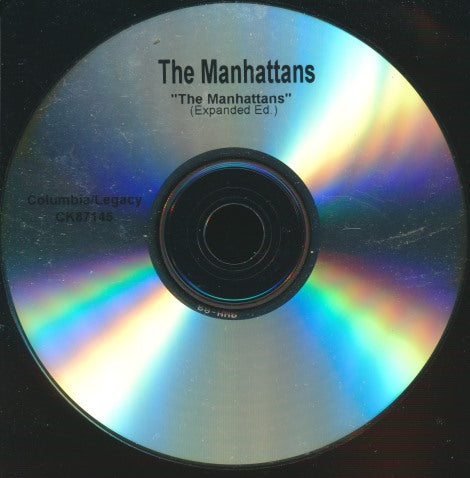 The Manhattans: The Manhattans Expanded Ed. Promo w/ No Artwork