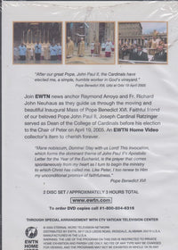 Solemn Mass Of Inauguration Of Pope Benedict XVI 2-Disc Set