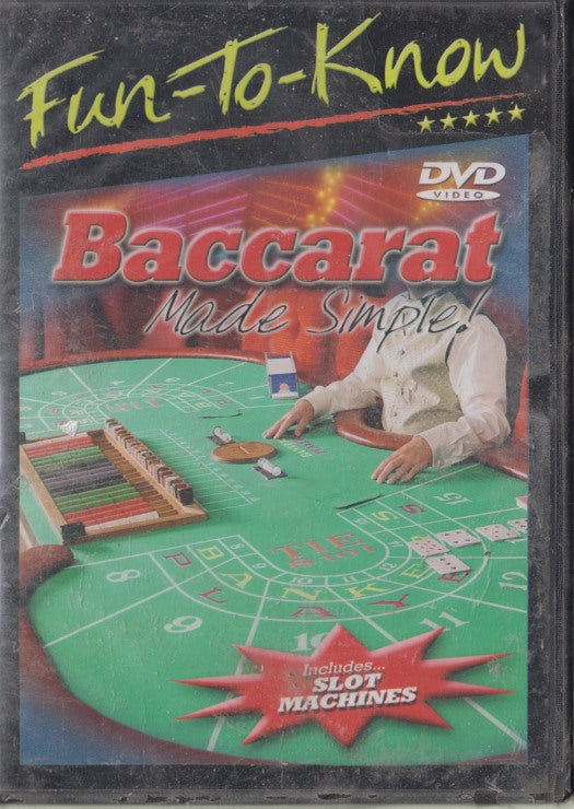 Fun-To-Know Baccarat Made Simple!