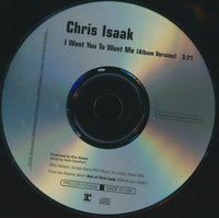 Chris Isaak: I Want You To Want Me (Album Version) Promo w/ Back Artwork