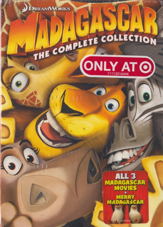 Madagascar: The Complete Collection 4-Disc Set