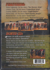 Donna's Dance Class: Country Line Dance Instruction 2-Disc Set