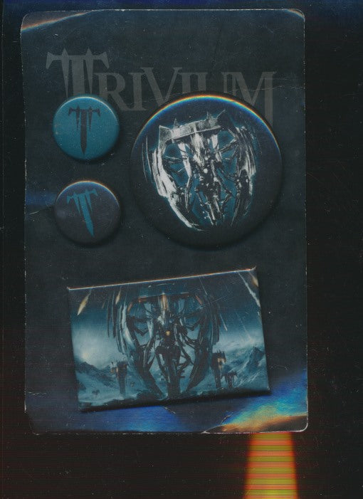 Trivium: 4 Button Lot Promo