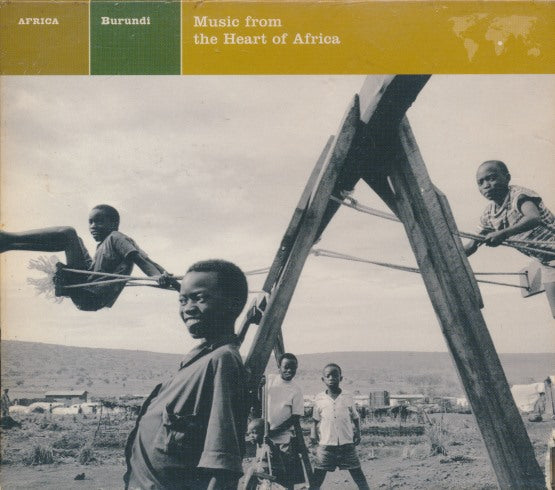 Giuseppe Coter: Music From The Heart Of Africa: Burundi w/ Case Slip