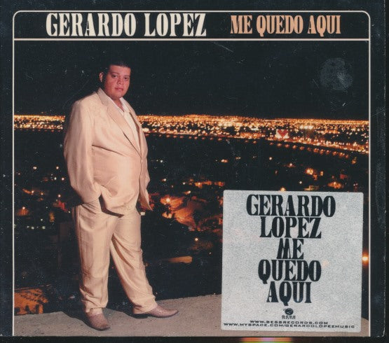 Gerardo Lopez: Me Quedo Aqui w/ Hype Sticker