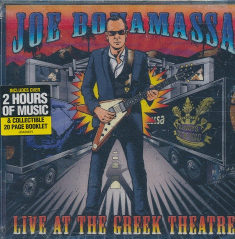 Joe Bonamassa: Live At The Greek Theatre 2-Disc Set w/ Hype Sticker & Cracked Case