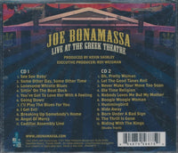 Joe Bonamassa: Live At The Greek Theatre 2-Disc Set w/ Hype Sticker & Cracked Case