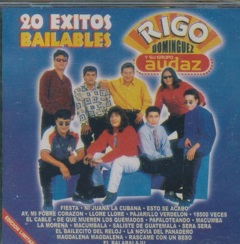 Rigo Dominguez Y Su Grupo Audaz: 20 Exitos Bailables Limited