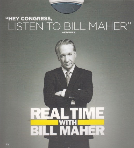 Real Time With Bill Maher: January 19, 2018 & November 10, 2017 FYC 2 Episodes - NeverDieMedia