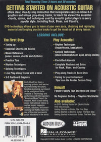Fender Presents: Getting Started On Acoustic Guitar With Keith Wyatt w/ User's Guide