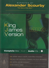 Complete Bible: King James Version Unabridged MP3 6-Disc Set