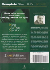 Complete Bible: King James Version Unabridged MP3 6-Disc Set