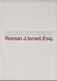Roman J. Israel, Esq. FYC