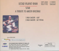 Ustad Vilayat Khan: Sitar: A Tribute To Ameer Khusrau: Raga Saazgiri