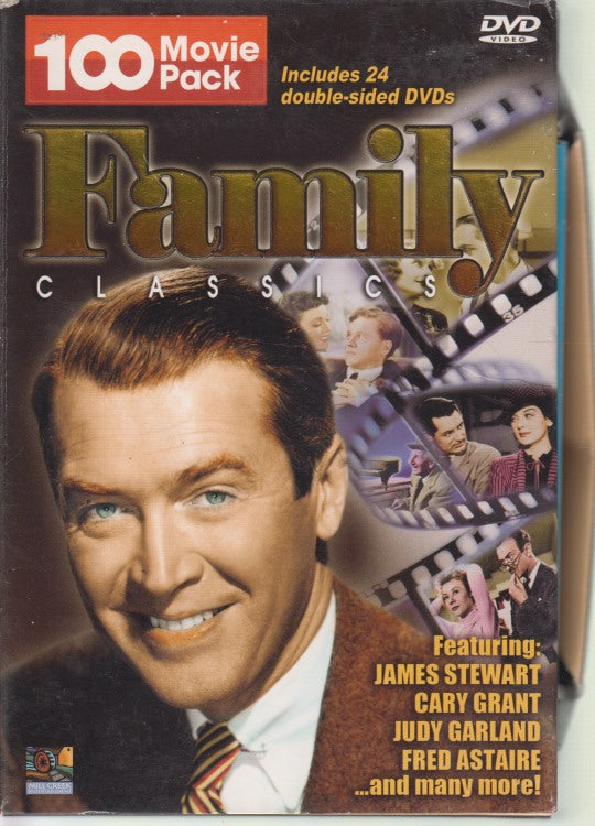 100 Movie Pack: Family Classics 24-Disc Set