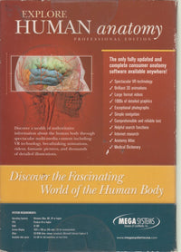 Explore Human Anatomy Professional 12-Disc Set