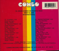 El Gran Combo De Puerto Rico: First Class International w/ Cut Artwork