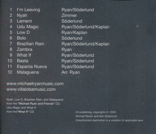 Michael Ryan And Ken Soderlund: Carnaval De Guitarras – NeverDieMedia