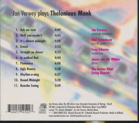 Jan Verwey: Plays Thelonious Monk